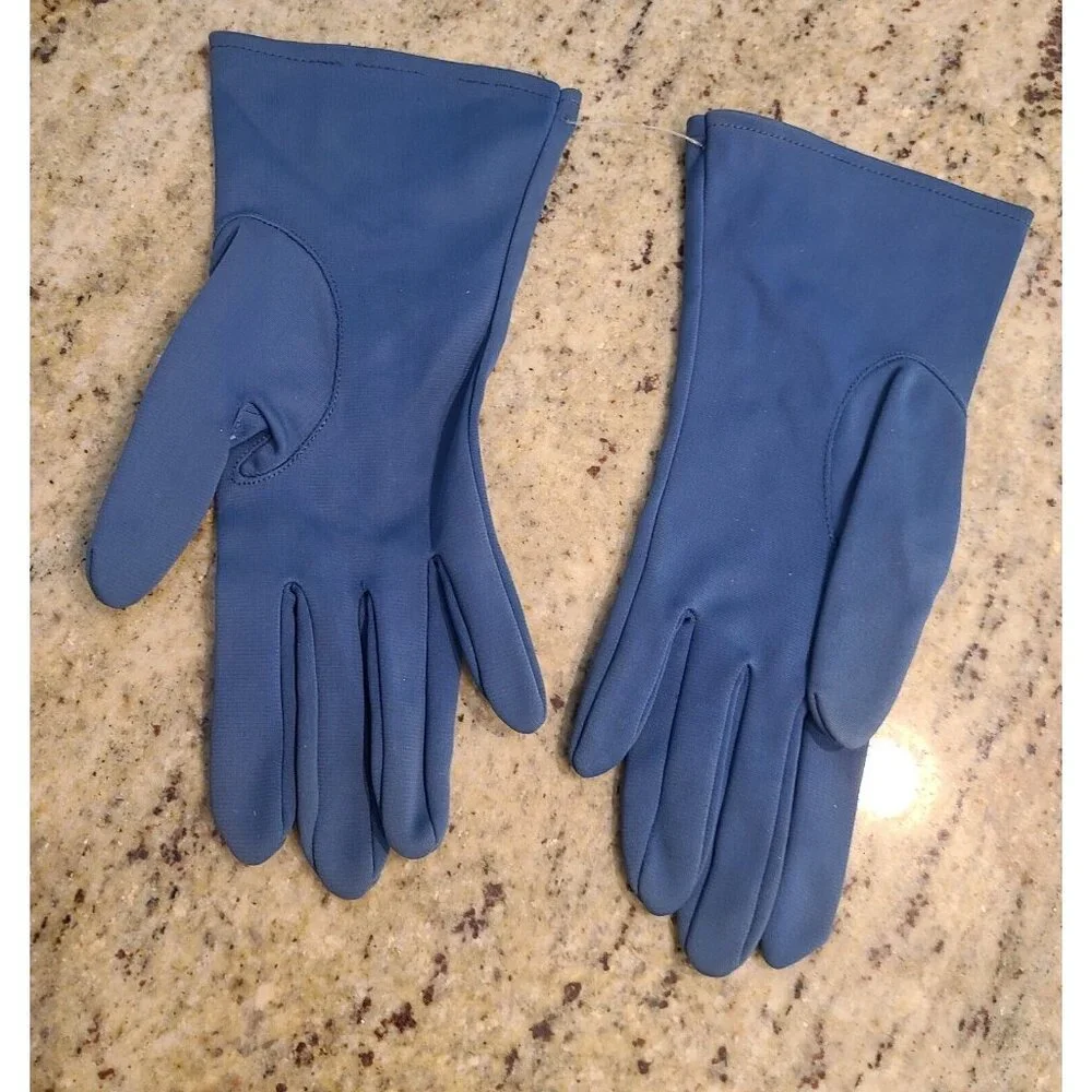 Vintage Size S Blue Nylon Formal 9